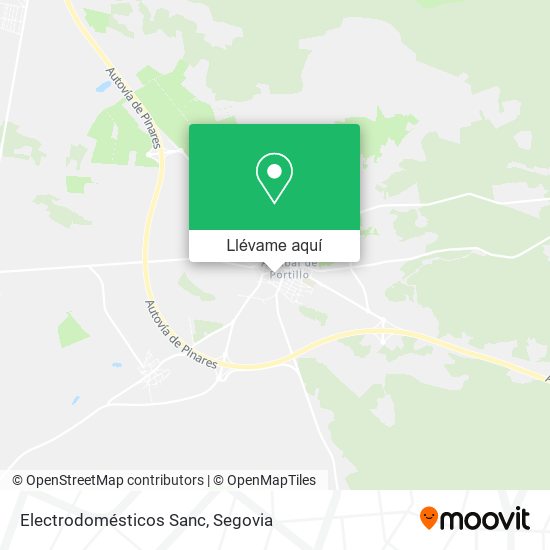 Mapa Electrodomésticos Sanc