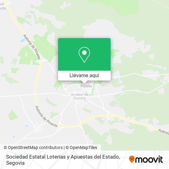 Mapa Sociedad Estatal Loterías y Apuestas del Estado