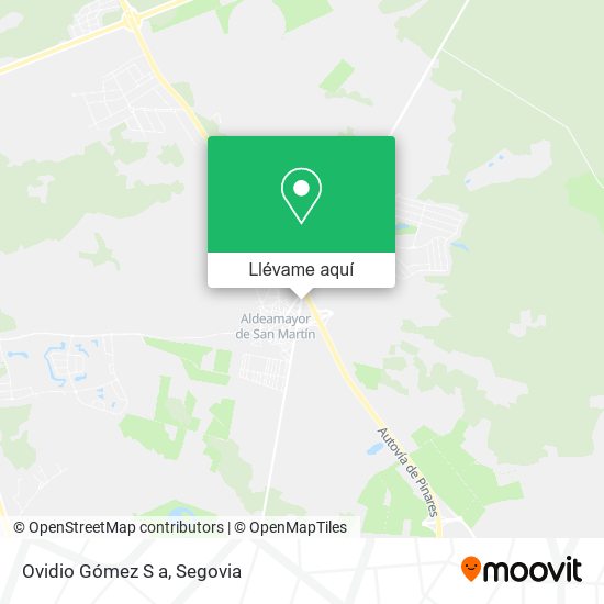 Mapa Ovidio Gómez S a