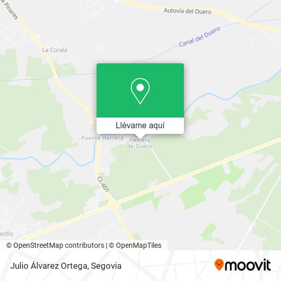 Mapa Julio Álvarez Ortega