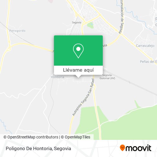 Mapa Poligono De Hontoria