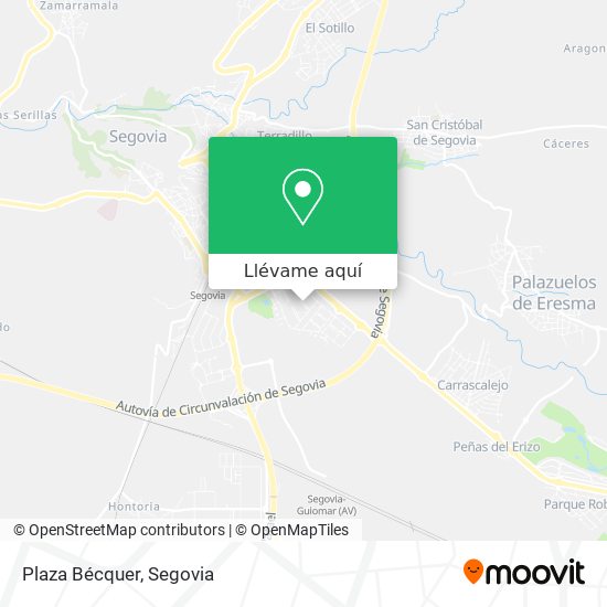 Mapa Plaza Bécquer
