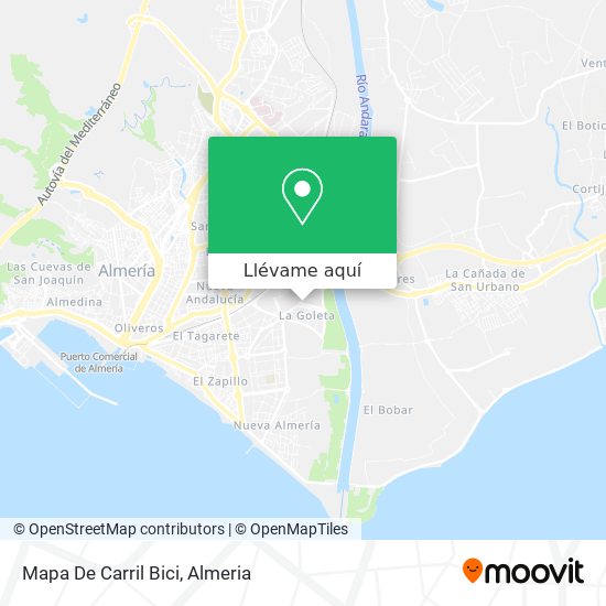 Mapa Mapa De Carril Bici