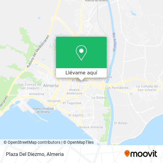 Mapa Plaza Del Diezmo