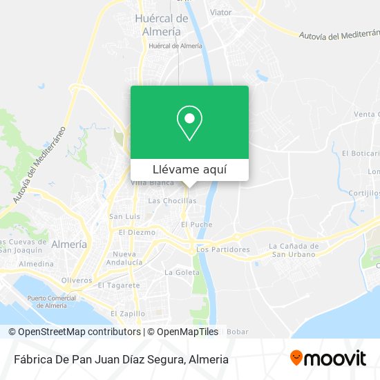 Mapa Fábrica De Pan Juan Díaz Segura