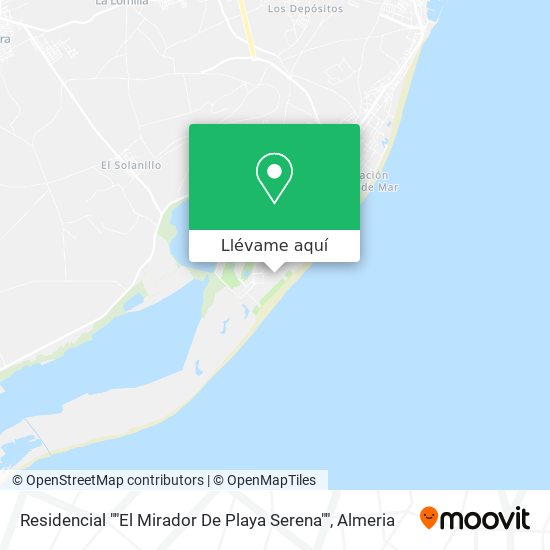 Mapa Residencial ""El Mirador De Playa Serena""