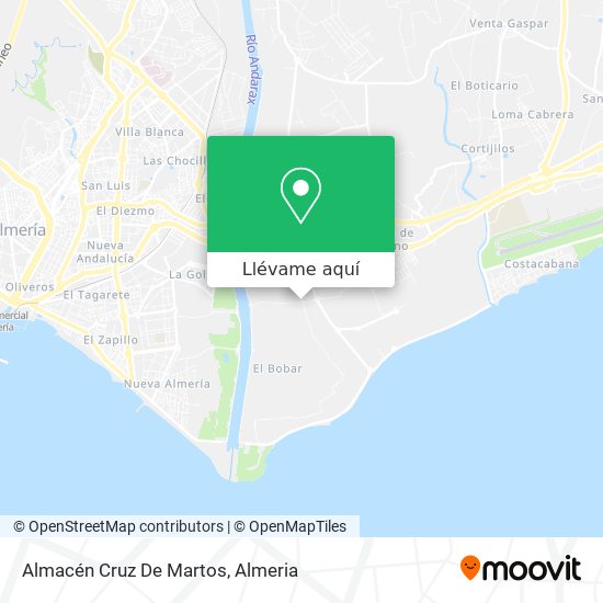 Mapa Almacén Cruz De Martos
