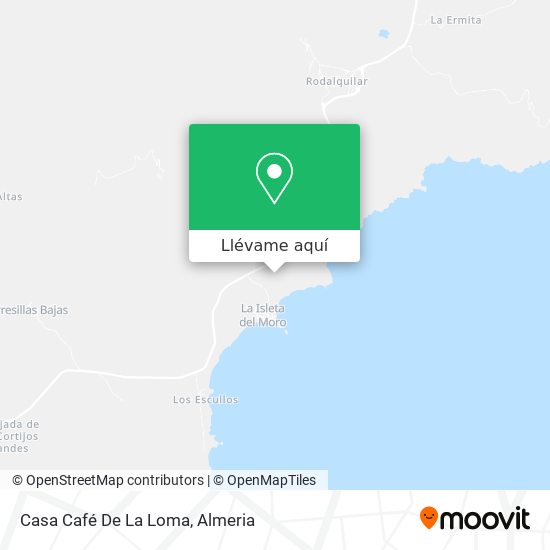 Mapa Casa Café De La Loma