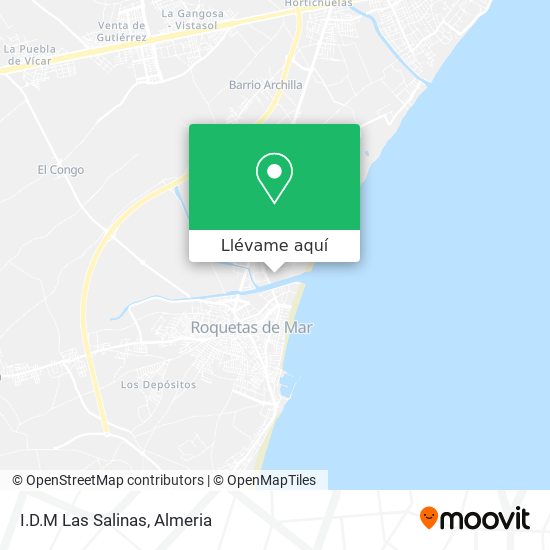 Mapa I.D.M Las Salinas