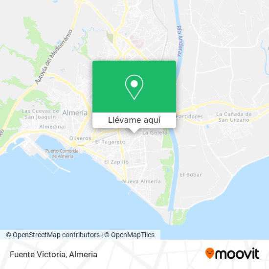 Mapa Fuente Victoria