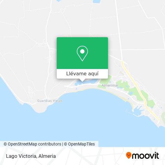 Mapa Lago Victoria