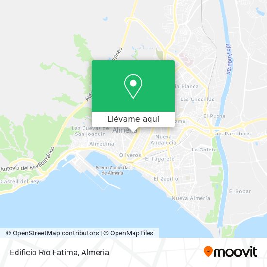 Mapa Edificio Río Fátima
