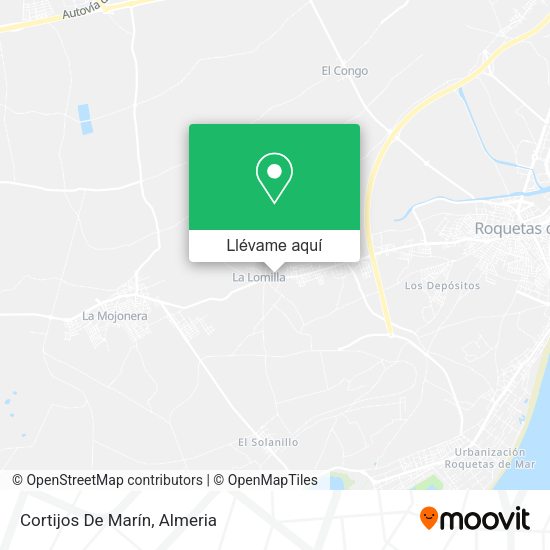Mapa Cortijos De Marín