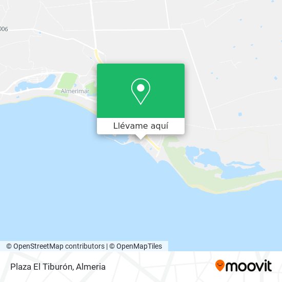 Mapa Plaza El Tiburón
