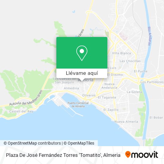 Mapa Plaza De José Fernández Torres 'Tomatito'
