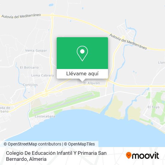 Mapa Colegio De Educación Infantil Y Primaria San Bernardo