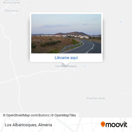 Mapa Los Albaricoques
