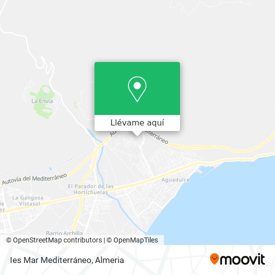 Mapa Ies Mar Mediterráneo