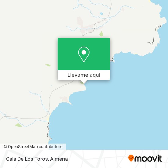 Mapa Cala De Los Toros