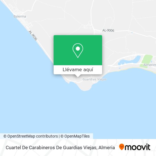 Mapa Cuartel De Carabineros De Guardias Viejas