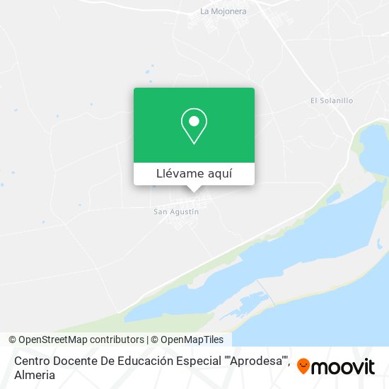 Mapa Centro Docente De Educación Especial ""Aprodesa""