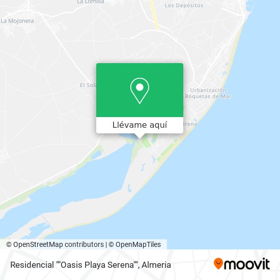 Mapa Residencial ""Oasis Playa Serena""