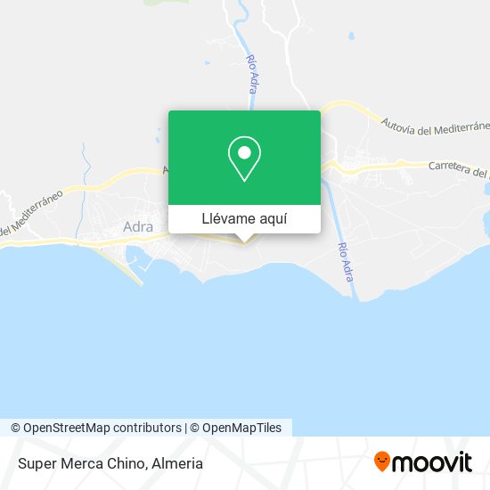 Mapa Super Merca Chino