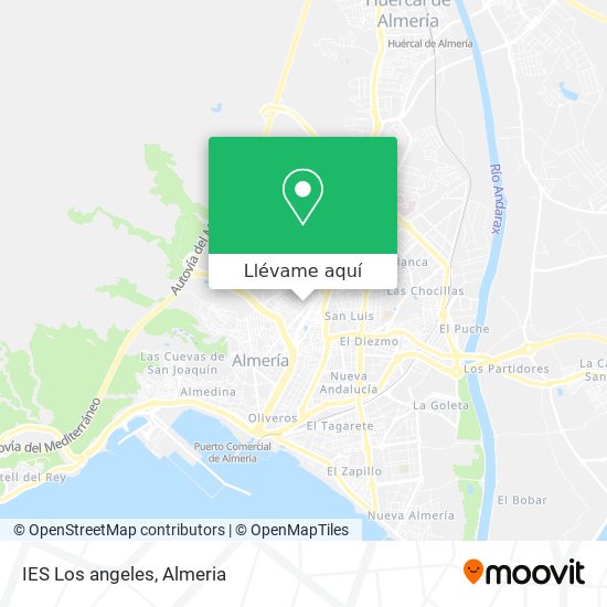 Mapa IES Los angeles