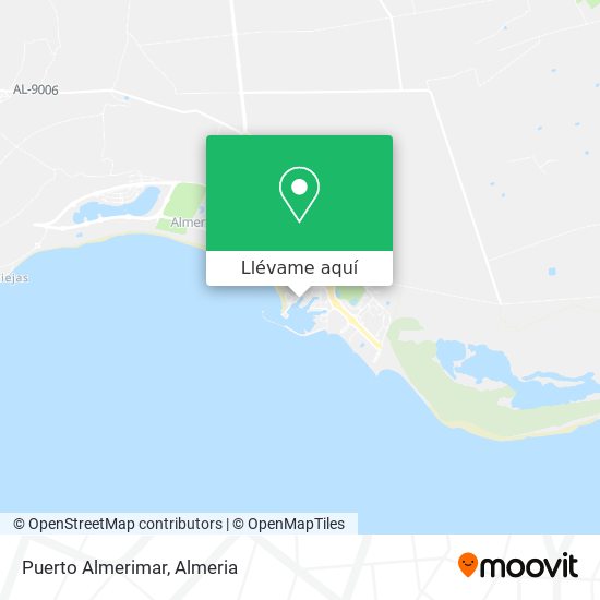 Mapa Puerto Almerimar