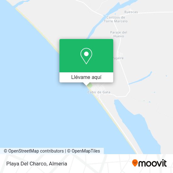 Mapa Playa Del Charco