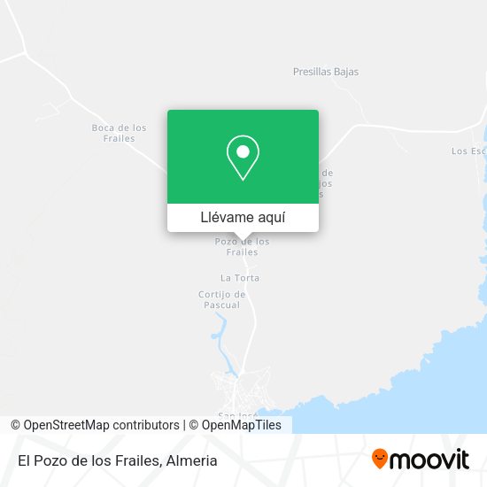 Mapa El Pozo de los Frailes