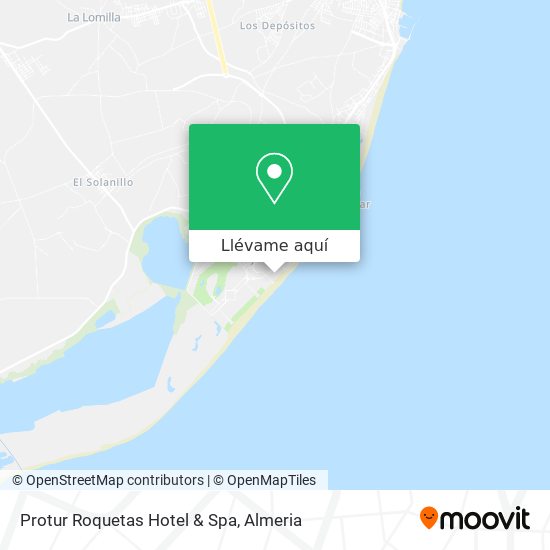 Mapa Protur Roquetas Hotel & Spa
