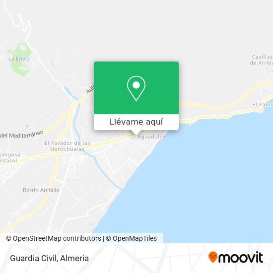 Mapa Guardia Civil
