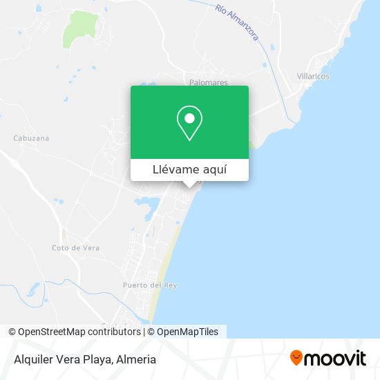 Mapa Alquiler Vera Playa