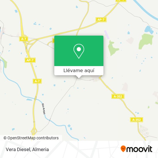 Mapa Vera Diesel
