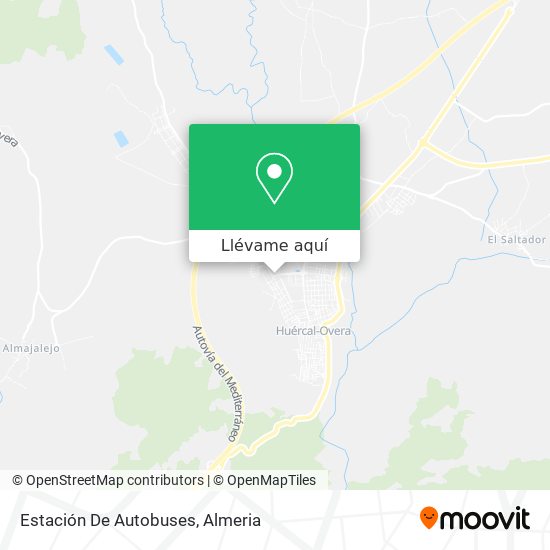 Mapa Estación De Autobuses