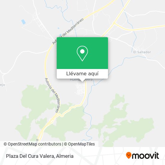 Mapa Plaza Del Cura Valera