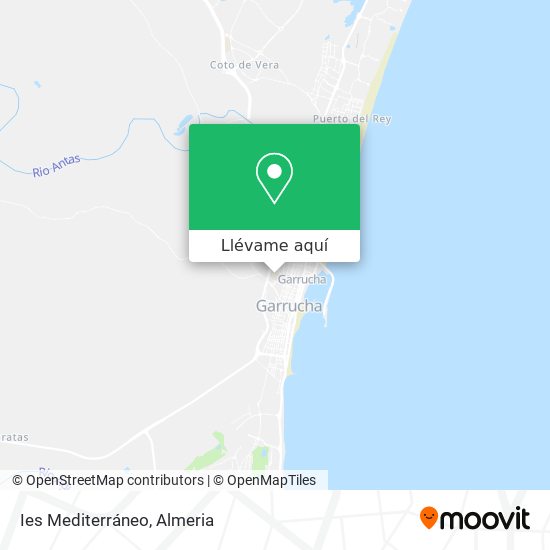 Mapa Ies Mediterráneo
