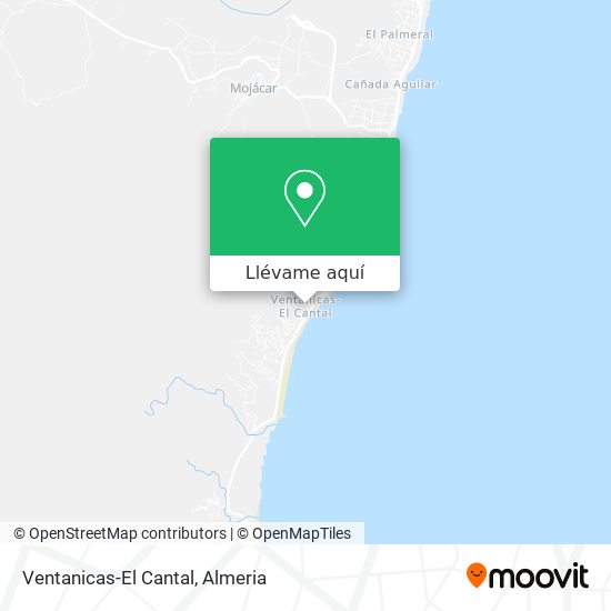 Mapa Ventanicas-El Cantal