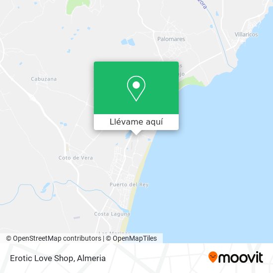 Mapa Erotic Love Shop