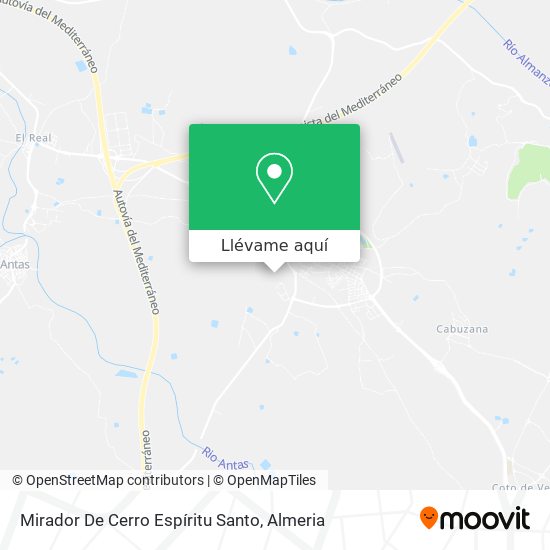 Mapa Mirador De Cerro Espíritu Santo