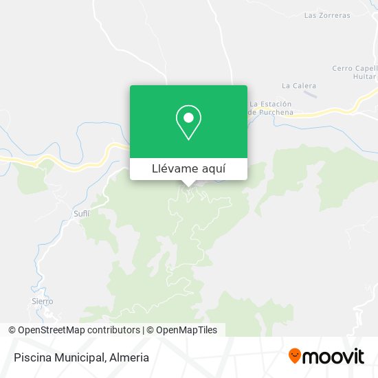 Mapa Piscina Municipal