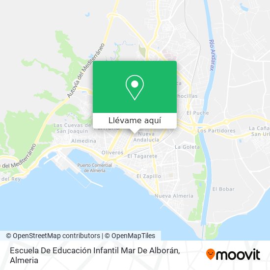 Mapa Escuela De Educación Infantil Mar De Alborán