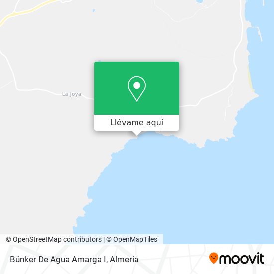 Mapa Búnker De Agua Amarga I