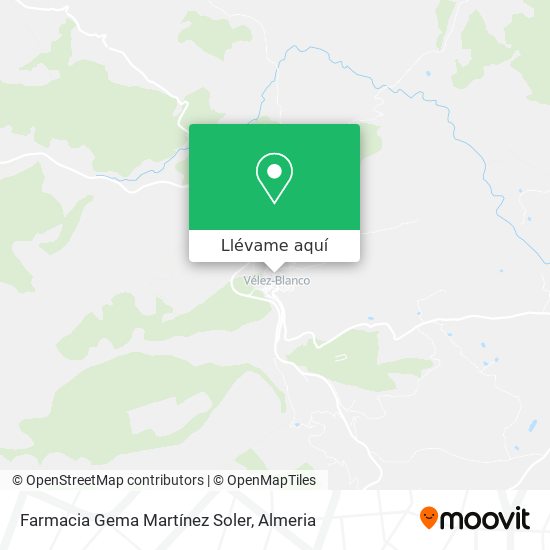 Mapa Farmacia Gema Martínez Soler