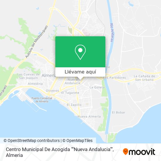 Mapa Centro Municipal De Acogida ""Nueva Andalucia""
