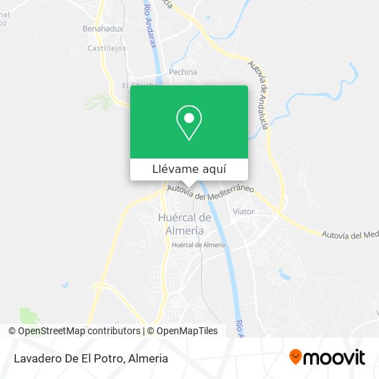 Mapa Lavadero De El Potro