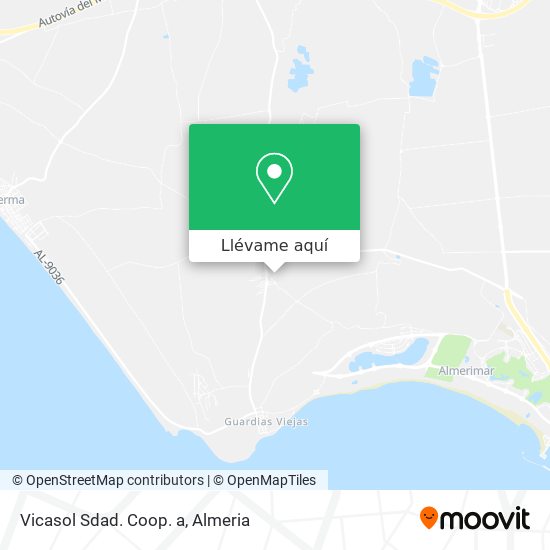Mapa Vicasol Sdad. Coop. a