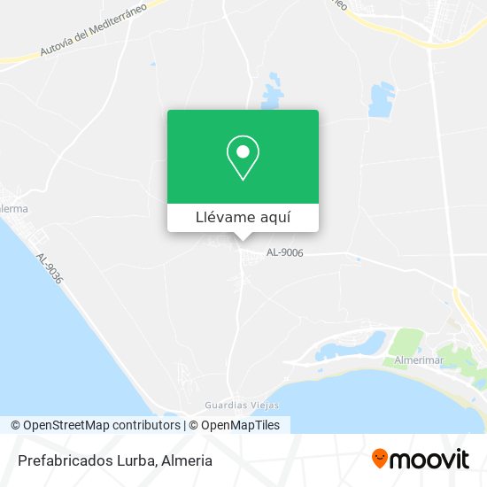 Mapa Prefabricados Lurba