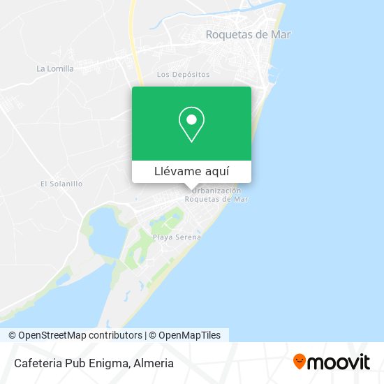Mapa Cafeteria Pub Enigma